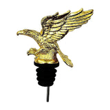Maxbell Eagle Shape Wine Pourer Red Wine Pourer Spout Zinc Alloy for Household Home Aureate