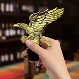 Maxbell Eagle Shape Wine Pourer Red Wine Pourer Spout Zinc Alloy for Household Home Aureate