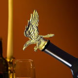 Maxbell Eagle Shape Wine Pourer Red Wine Pourer Spout Zinc Alloy for Household Home Aureate