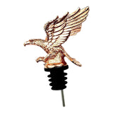 Maxbell Eagle Shape Wine Pourer Red Wine Pourer Spout Zinc Alloy for Household Home Rose Aureate