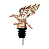 Maxbell Eagle Shape Wine Pourer Red Wine Pourer Spout Zinc Alloy for Household Home Rose Aureate