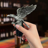 Maxbell Eagle Shape Wine Pourer Red Wine Pourer Spout Zinc Alloy for Household Home Bronze