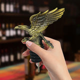 Maxbell Eagle Shape Wine Pourer Red Wine Pourer Spout Zinc Alloy for Household Home Copper