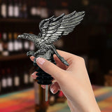 Maxbell Eagle Shape Wine Pourer Red Wine Pourer Spout Zinc Alloy for Household Home Black