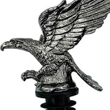 Maxbell Eagle Shape Wine Pourer Red Wine Pourer Spout Zinc Alloy for Household Home Black