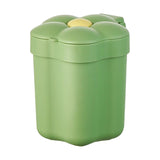 Maxbell Mini Desktop Trash Can Mini Wastebasket Garbage Bin Waste Can for Bathroom Green