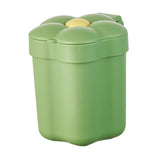 Maxbell Mini Desktop Trash Can Mini Wastebasket Garbage Bin Waste Can for Bathroom Green