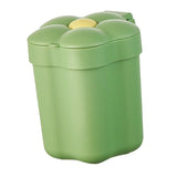 Maxbell Mini Desktop Trash Can Mini Wastebasket Garbage Bin Waste Can for Bathroom Green