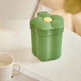 Maxbell Mini Desktop Trash Can Mini Wastebasket Garbage Bin Waste Can for Bathroom Green