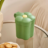 Maxbell Mini Desktop Trash Can Mini Wastebasket Garbage Bin Waste Can for Bathroom Green