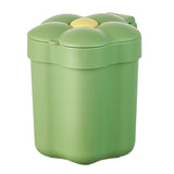 Maxbell Mini Desktop Trash Can Mini Wastebasket Garbage Bin Waste Can for Bathroom Green