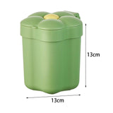 Maxbell Mini Desktop Trash Can Mini Wastebasket Garbage Bin Waste Can for Bathroom Green