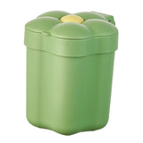 Maxbell Mini Desktop Trash Can Mini Wastebasket Garbage Bin Waste Can for Bathroom Green