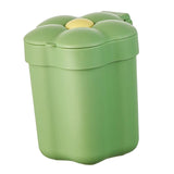 Maxbell Mini Desktop Trash Can Mini Wastebasket Garbage Bin Waste Can for Bathroom Green