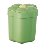 Maxbell Mini Desktop Trash Can Mini Wastebasket Garbage Bin Waste Can for Bathroom Green