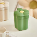 Maxbell Mini Desktop Trash Can Mini Wastebasket Garbage Bin Waste Can for Bathroom Green