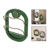 Maxbell Wall Mounted Pot Cover Frame Hole Free for Cabinet Plates Chopping Boards Green