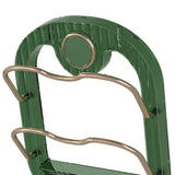 Maxbell Wall Mounted Pot Cover Frame Hole Free for Cabinet Plates Chopping Boards Green