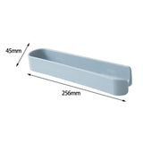 Maxbell Kitchen Paper Towel Rack Hanging Storage Shelf for Bathroom Toilet Washroom Blue