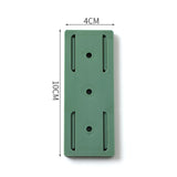 Maxbell 4 Pieces Power Strip Mount Holder Punching Free Sticky Practical Universal