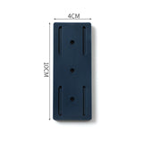 Maxbell 4 Pieces Power Strip Mount Holder Punching Free Sticky Practical Universal
