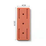 Maxbell 4 Pieces Power Strip Mount Holder Punching Free Sticky Practical Universal