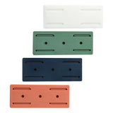 Maxbell 4 Pieces Power Strip Mount Holder Punching Free Sticky Practical Universal