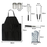 Maxbell Multifunctional Barbecue Apron Kitchen Gadget Set for Chef Restaurant Party