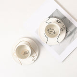 Maxbell Creative Coffee Mug Drinking Cup Drinkware for Cold Drinks Gifts for Friends Mouth Aureate