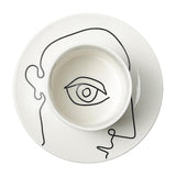 Maxbell Creative Coffee Mug Drinking Cup Drinkware for Cold Drinks Gifts for Friends Eye Black