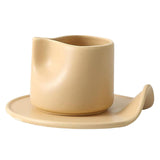 Maxbell Creative Coffee Mug Drinking Cup Drinkware for Cold Drinks Gifts for Friends Brown
