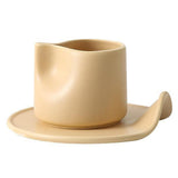 Maxbell Creative Coffee Mug Drinking Cup Drinkware for Cold Drinks Gifts for Friends Brown