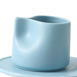 Maxbell Creative Coffee Mug Drinking Cup Drinkware for Cold Drinks Gifts for Friends Blue
