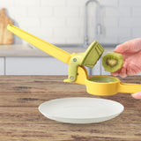 Maxbell Multipurpose Vegetable Cutter Slicer for Banana Slicer Kitchen Accessories Yellow