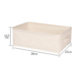 Maxbell Collapsible Storage Bins with Handle Container for Bedroom Quilts Blanket Without Lid S