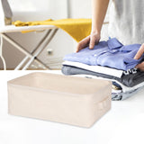 Maxbell Collapsible Storage Bins with Handle Container for Bedroom Quilts Blanket Without Lid S