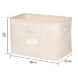 Maxbell Collapsible Storage Bins with Handle Container for Bedroom Quilts Blanket Without Lid M