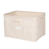 Maxbell Collapsible Storage Bins with Handle Container for Bedroom Quilts Blanket Without Lid L