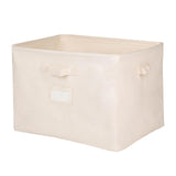 Maxbell Collapsible Storage Bins with Handle Container for Bedroom Quilts Blanket Without Lid XL