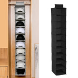 Maxbell 10 Shelf Hanging Closet Hat Organizer Protect Your Caps Durable Hat Storage for Boys Without cover