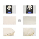 Maxbell Clothes Storage Bag Quilt Storage Bags with Zippers for Blanket Bedding Standard Beige