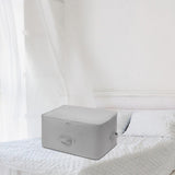 Maxbell Clothes Storage Bag Quilt Storage Bags with Zippers for Blanket Bedding Standard Gray