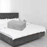 Maxbell Clothes Storage Bag Quilt Storage Bags with Zippers for Blanket Bedding Extended Gray