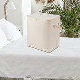 Maxbell Clothes Storage Bag Quilt Storage Bags with Zippers for Blanket Bedding Heightened Beige