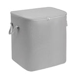 Maxbell Clothes Storage Bag Quilt Storage Bags with Zippers for Blanket Bedding Heightened  Gray