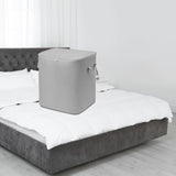 Maxbell Clothes Storage Bag Quilt Storage Bags with Zippers for Blanket Bedding Heightened  Gray