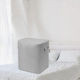 Maxbell Clothes Storage Bag Quilt Storage Bags with Zippers for Blanket Bedding Heightened  Gray