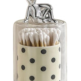 Maxbell Rabbit Toothpick Holder Multi Purpose Organiser for Hotel Household Kitchen Sleeping Rabbit