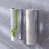 Maxbell Paper Towel Rack Paper Roll Hanger Hanging Storage Rack for Washroom Toilet