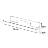 Maxbell Paper Towel Rack Paper Roll Hanger Hanging Storage Rack for Washroom Toilet